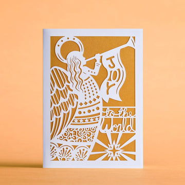 Joy to the World Angel: MicasShine Moments Card