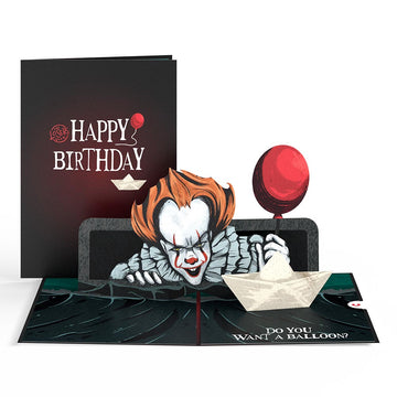 IT Pennywise? Birthday Pop-Up Card