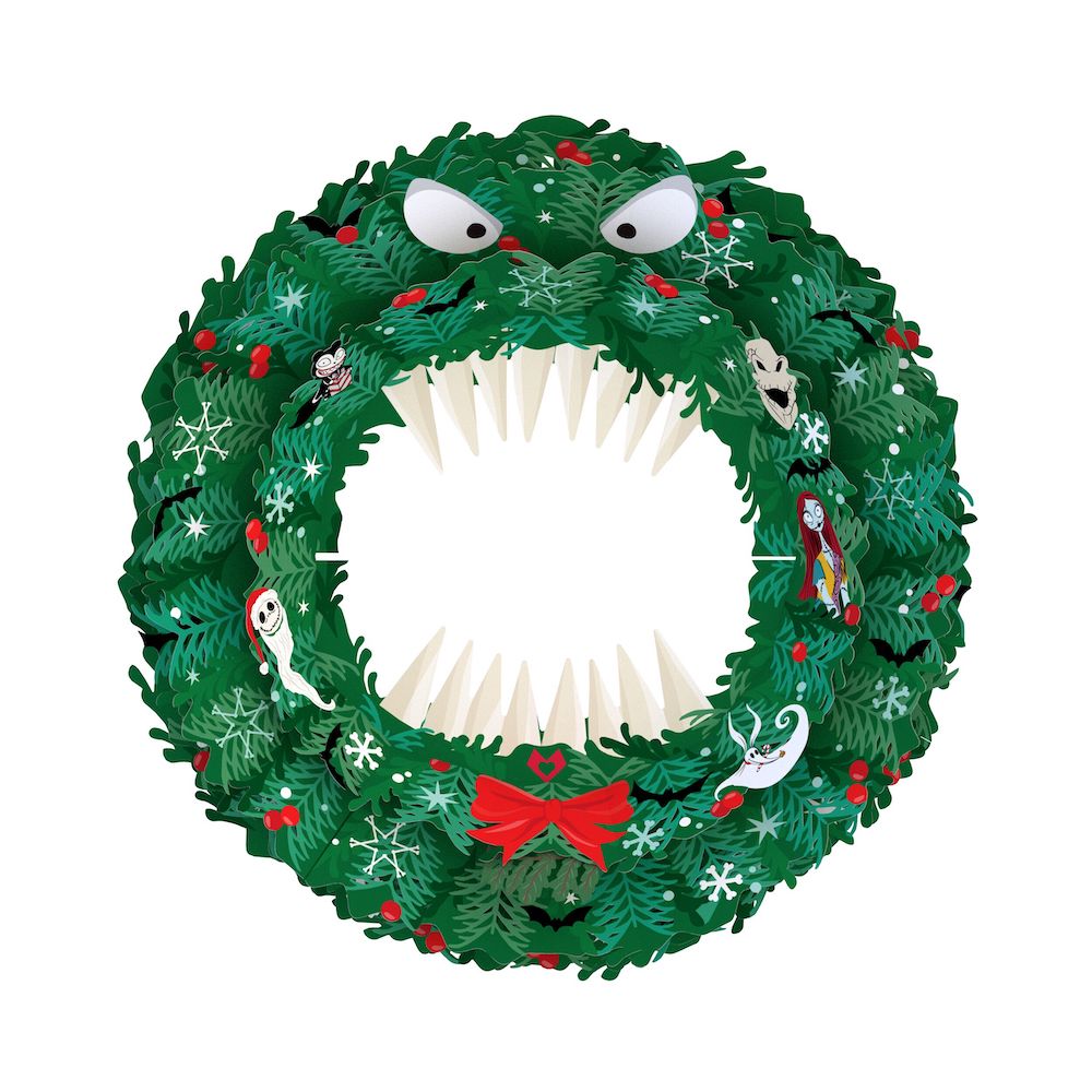 monsters in nightmare before christmas Disney Tim Burton's The Nightmare Before Christmas Monster Wreath