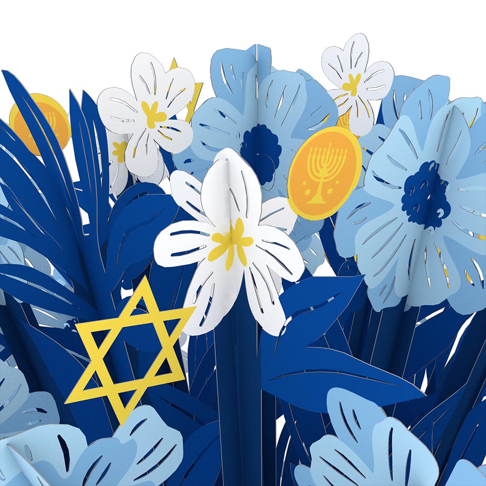 Hanukkah Flower Bouquet