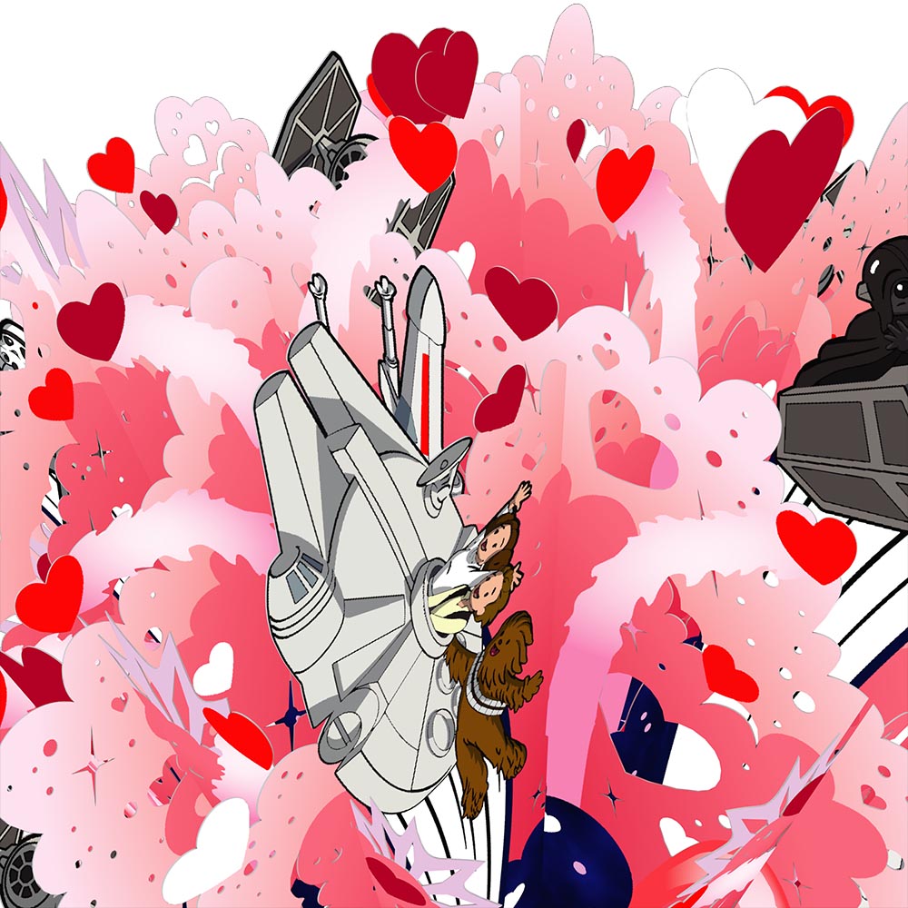 Star Wars? Death Star? Love Explosion Bouquet