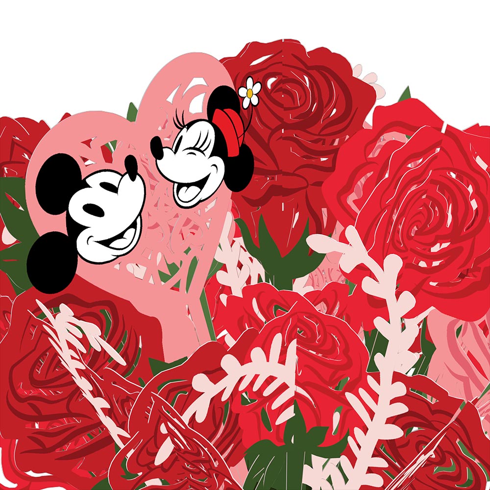 Disney¡¯s Mickey & Minnie: Be Mine Bouquet