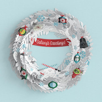 Star Wars? Galaxy's Greetings Wreath