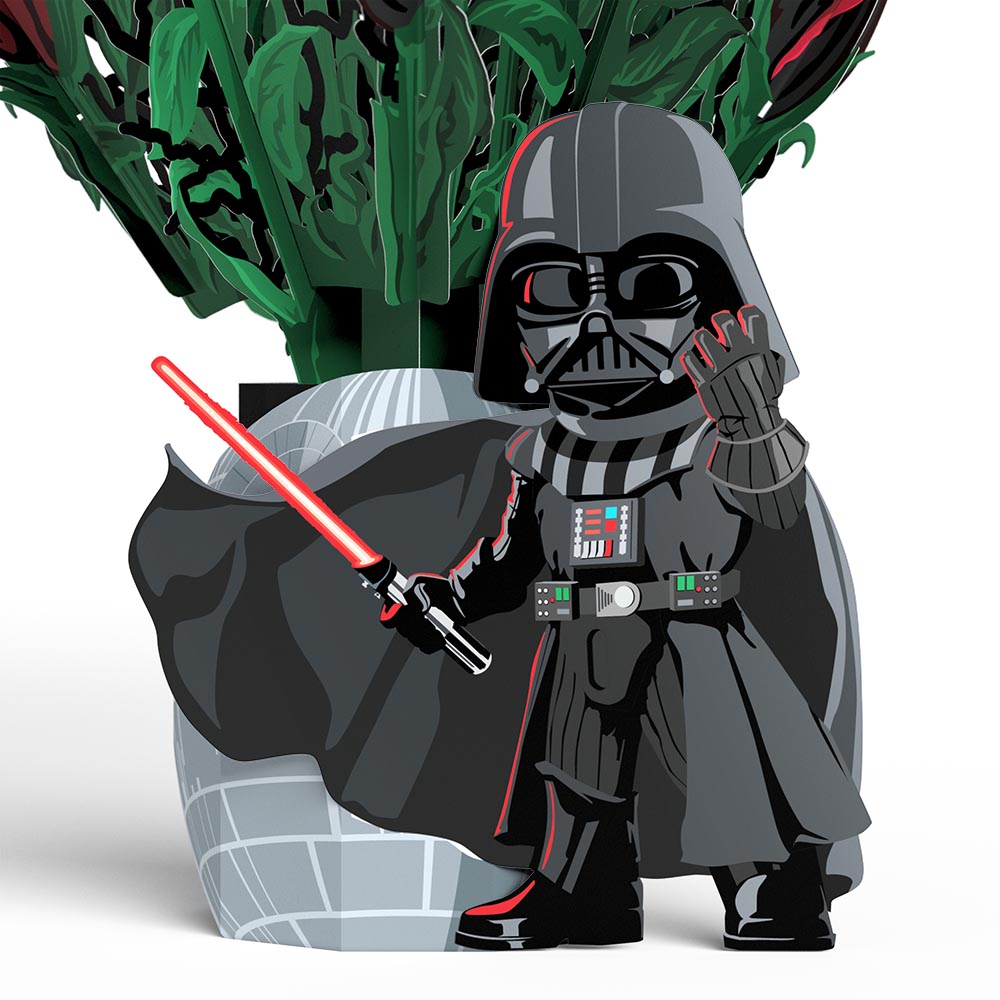 Star Wars? Darth Vader? Flower Buds Bouquet