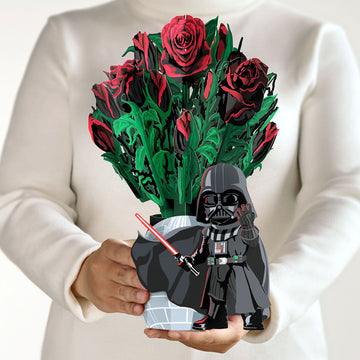 Star Wars? Darth Vader? Flower Buds Bouquet