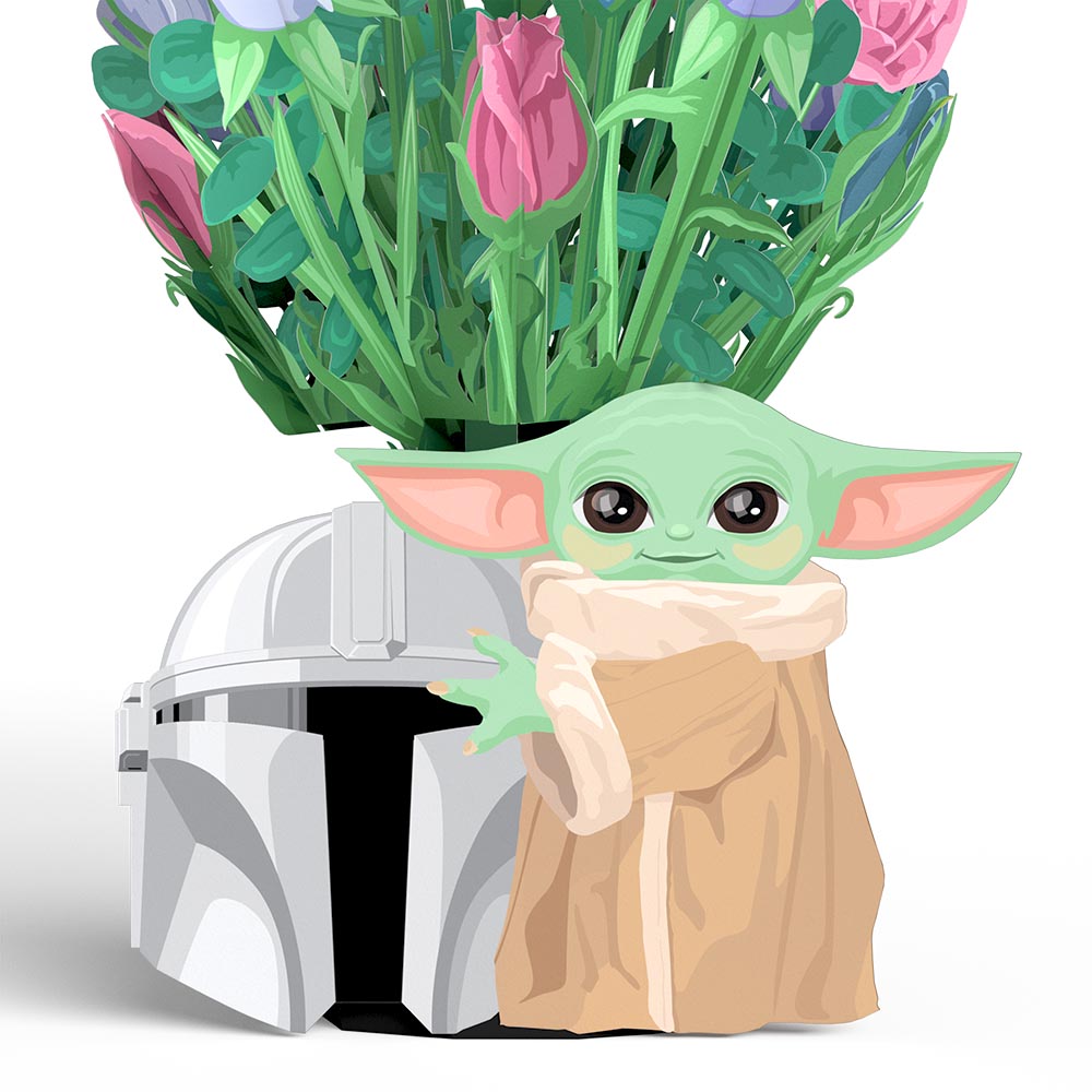 Star Wars? The Mandalorian Grogu? Flower Buds Bouquet