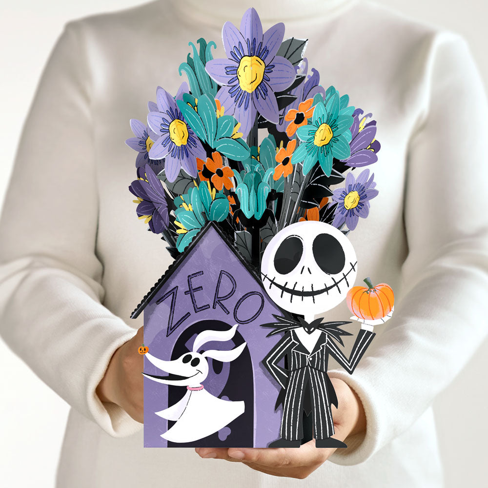 Disney Tim Burton¡¯s The Nightmare Before Christmas Jack Skellington Flower Buds Bouquet