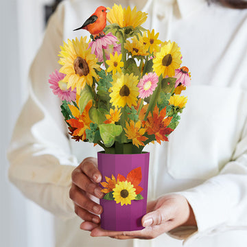 Golden Sunflower Bouquet