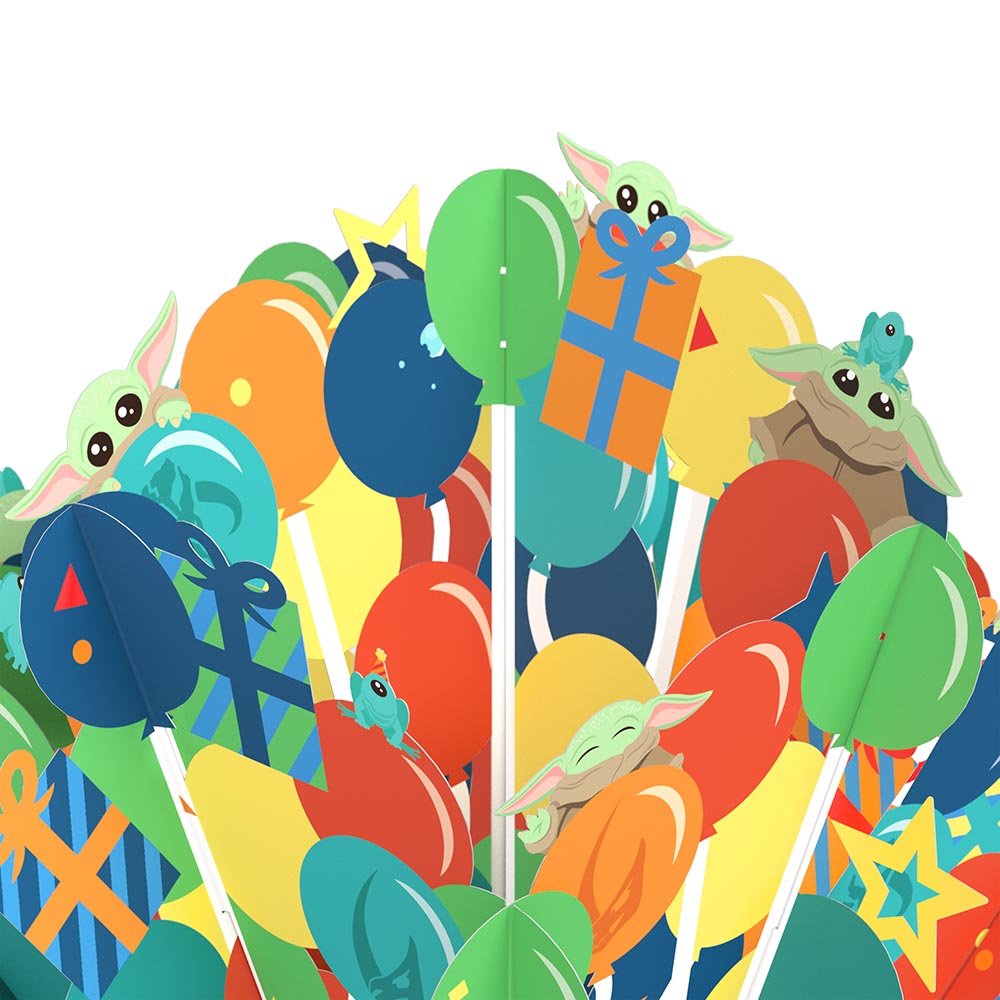 Star Wars? The Mandalorian? Grogu? Birthday Balloon Bouquet