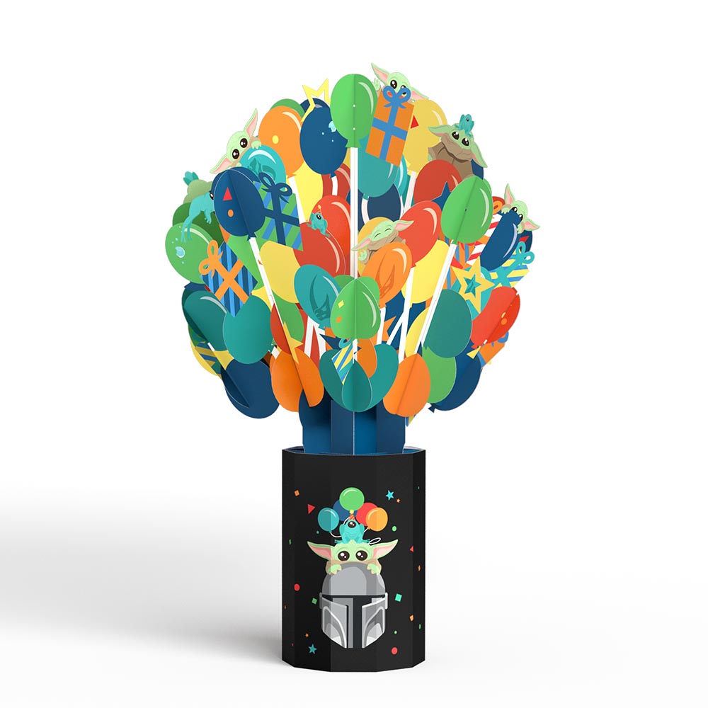 Star Wars? The Mandalorian? Grogu? Birthday Balloon Bouquet