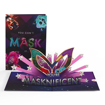The Masked Singer? You¡¯re Masknificent Pop-Up Card
