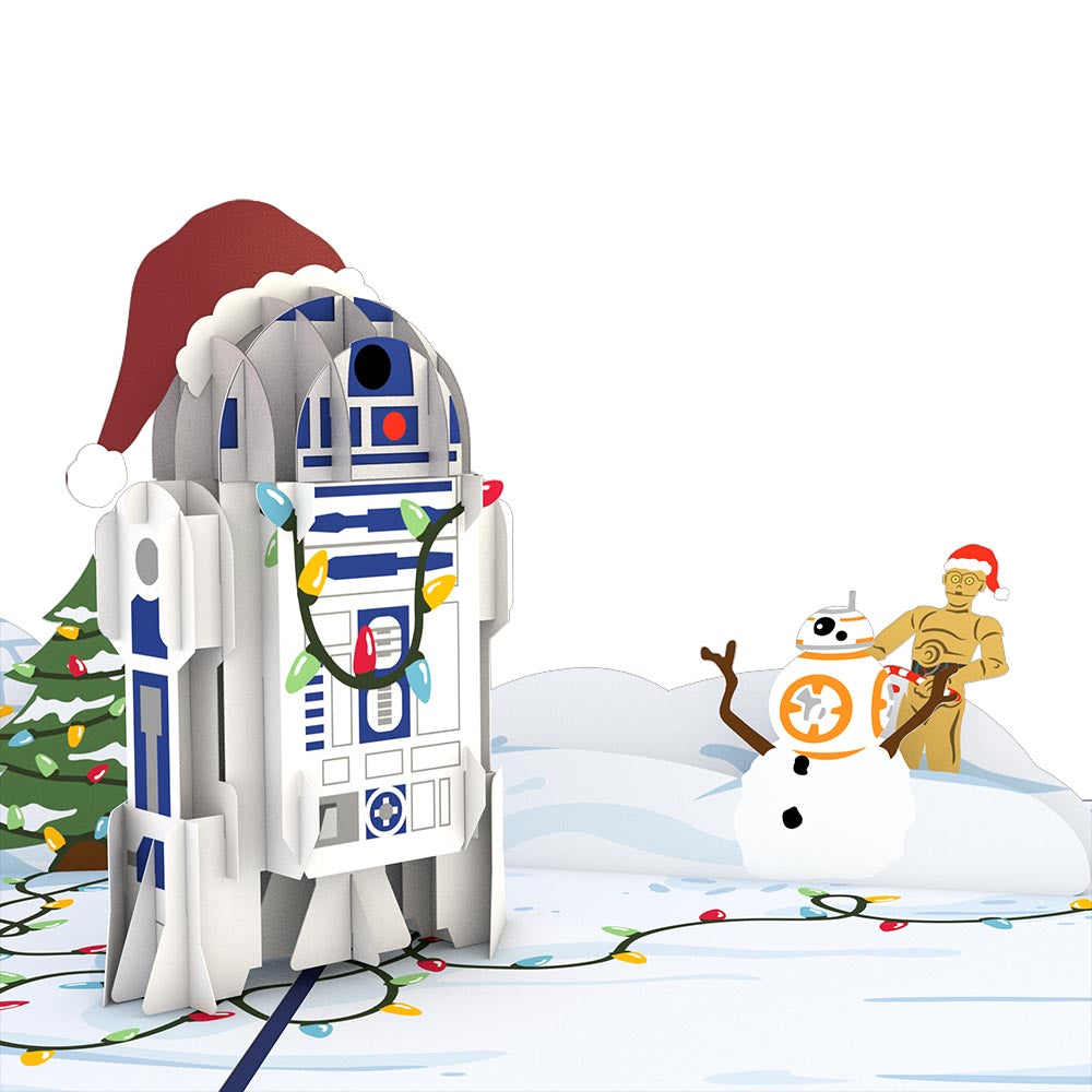 Star Wars? Festive R2-D2? Pop-Up Card