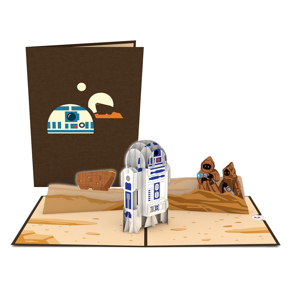 Star Wars? R2-D2? and Jawas? Pop-Up Card