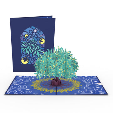 Olive Tree Pop-Up Card