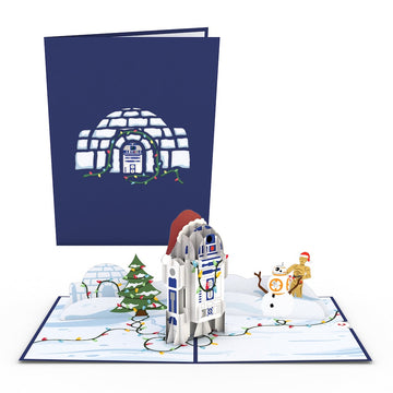 Star Wars? Festive R2-D2? Pop-Up Card