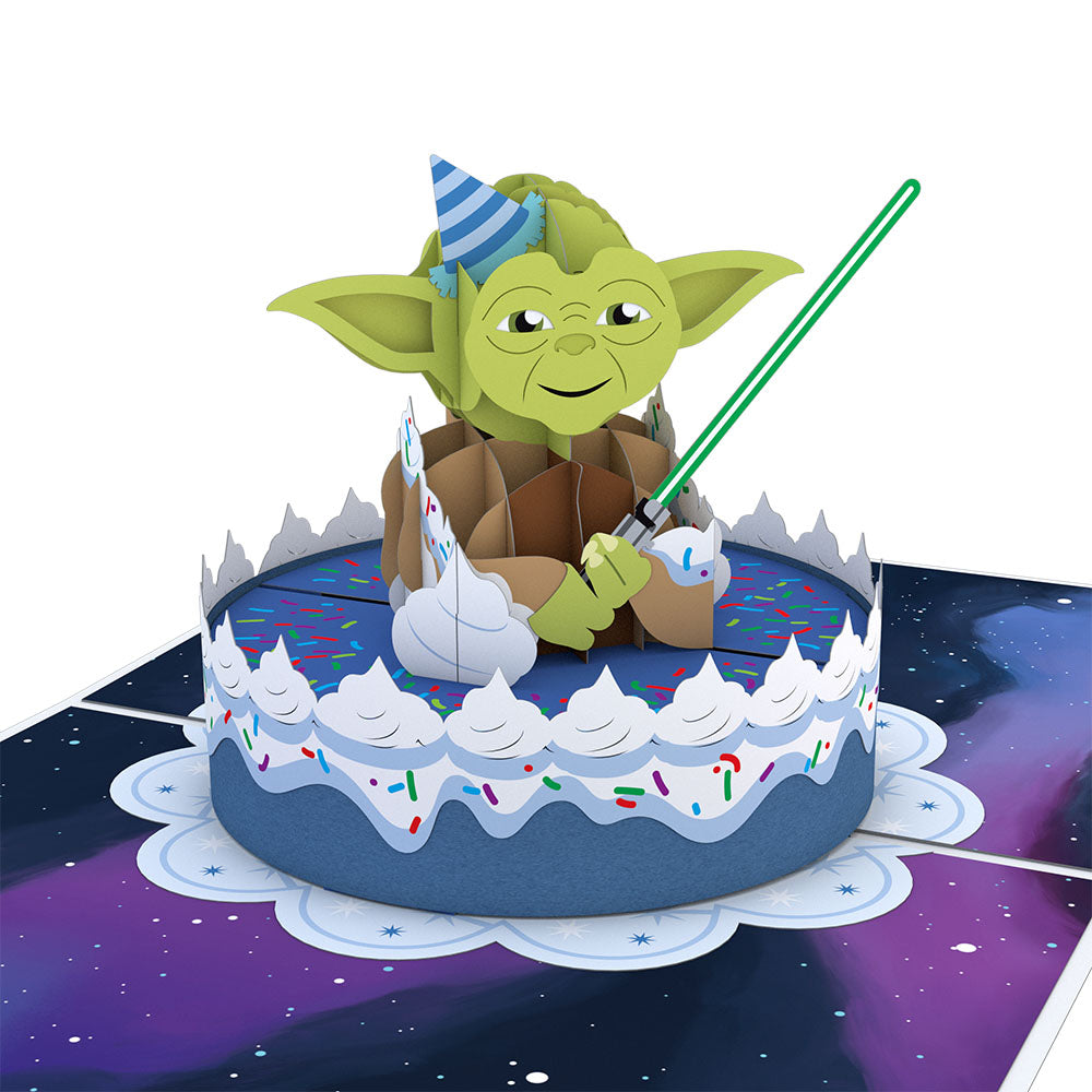 Star Wars? Yoda? Birthday Pop-Up Card
