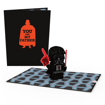 Star Wars? Darth Vader?: Best Dad Pop-Up Card