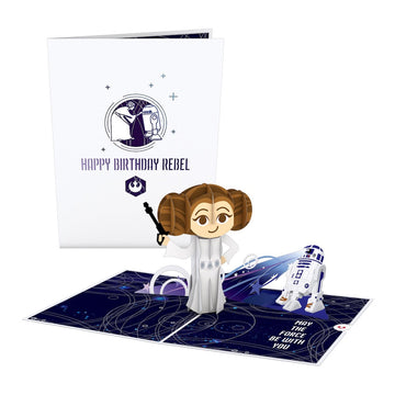 Princess Leia? Birthday Pop-Up Card