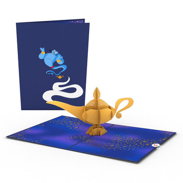 Disney's Aladdin Magic Lamp Pop-Up Card