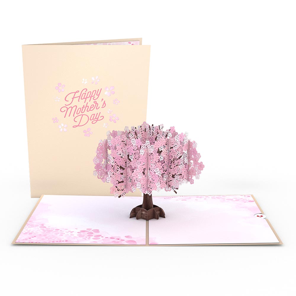 Mother's Day Cherry Blossom Classic Pop-Up Card