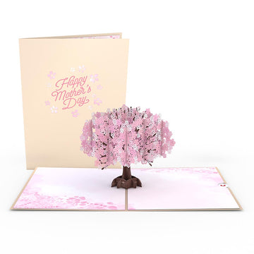 Mother's Day Cherry Blossom Classic Pop-Up Card