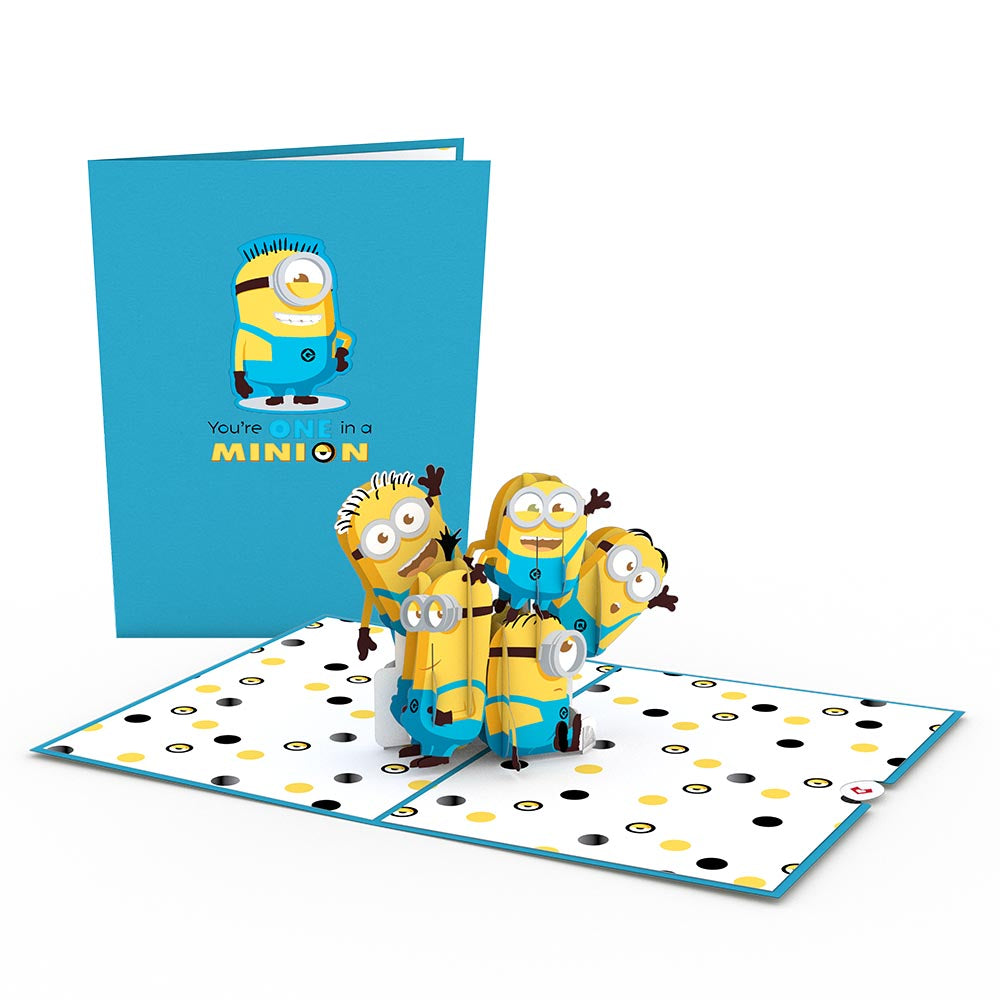 Despicable Me You're One in a Minion Pop-Up Card