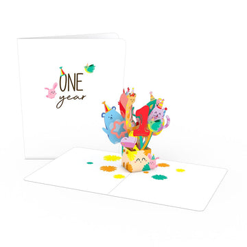 Playpop Card?: 1st Birthday Balloons