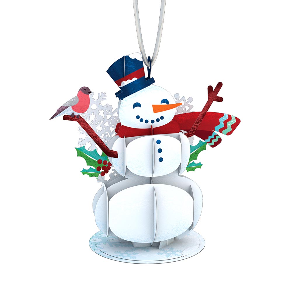 Snowman Card with Ornament