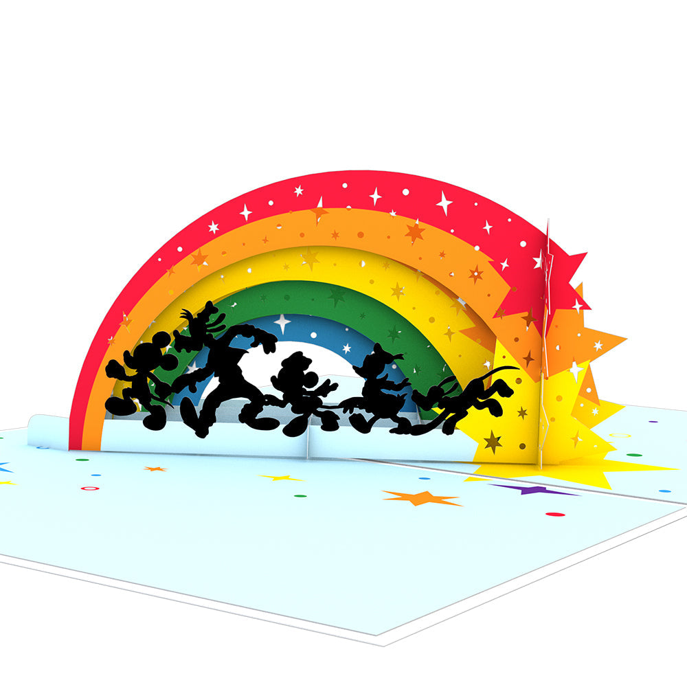 Disney's Rainbow Magic Pop-Up Card