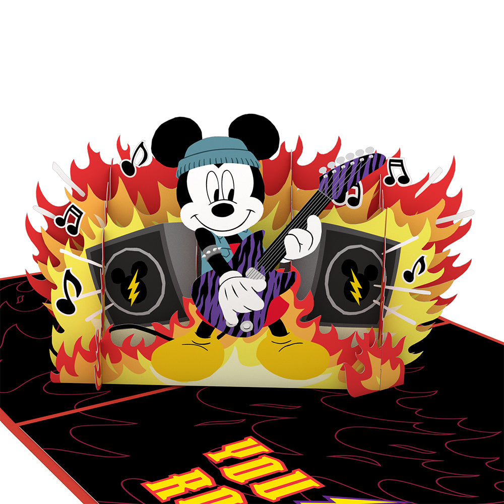 Disney's Mickey Mouse You Rock! Pop-Up Card