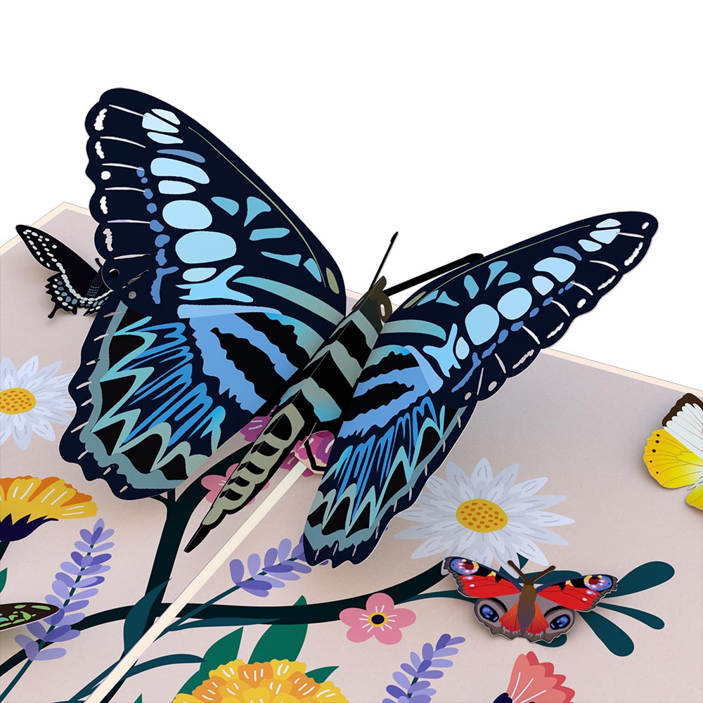 Seeing You Makes My Heart Flutter Butterfly Pop-Up Card