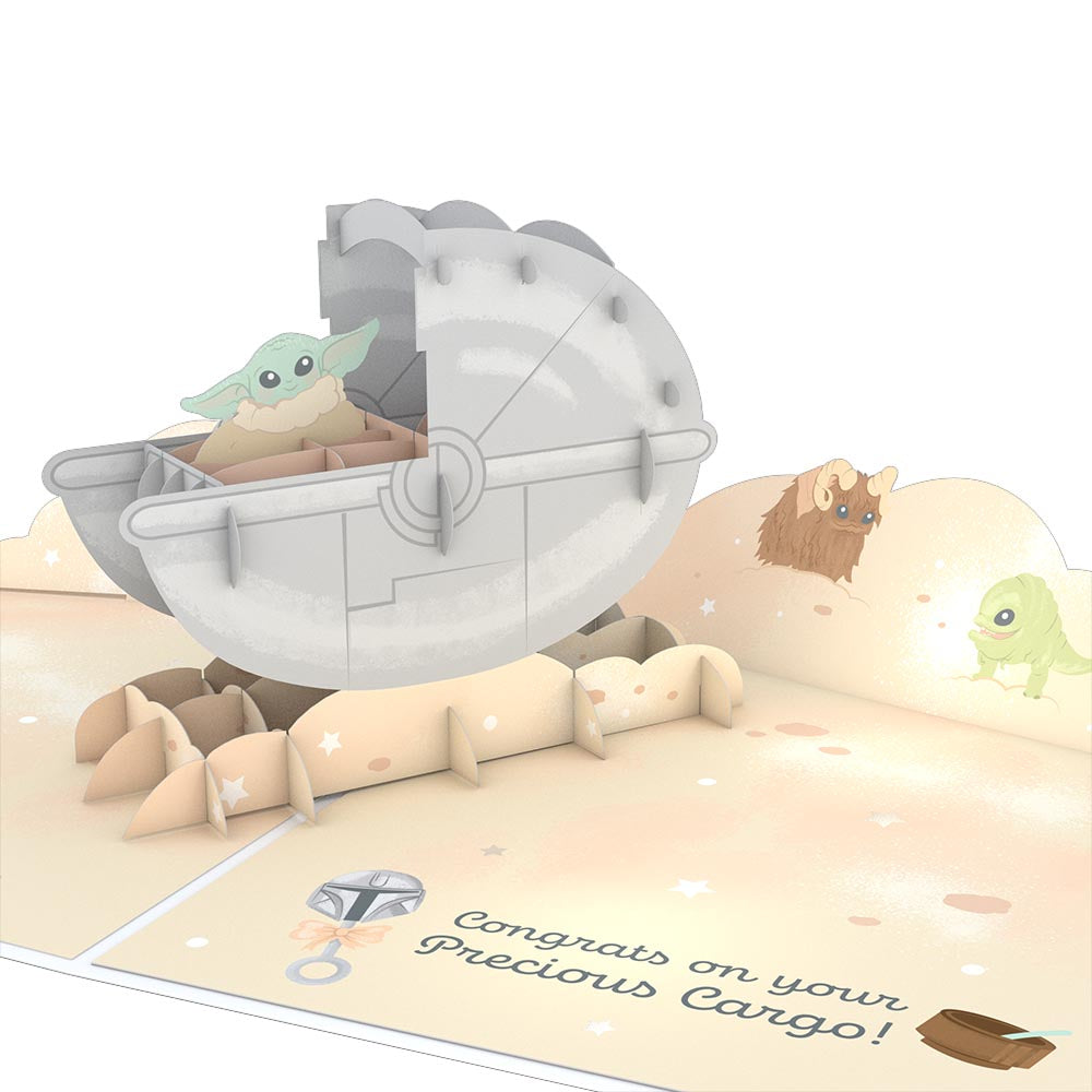 Star Wars? The Mandalorian? Precious Cargo Pop-Up Card