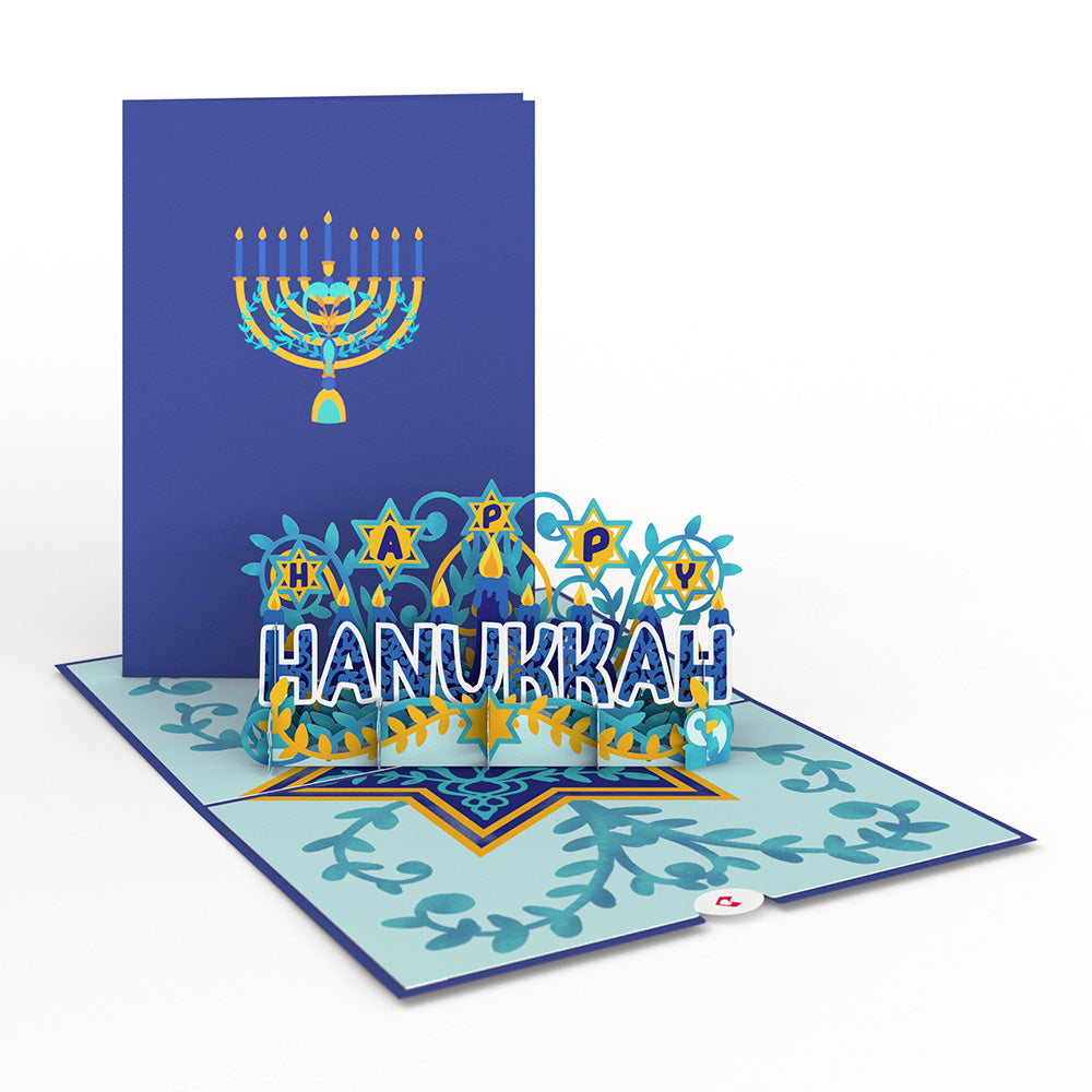 Happy Hanukkah Pop-Up Card