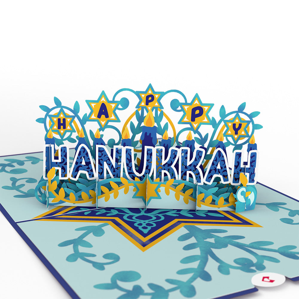 Happy Hanukkah Pop-Up Card