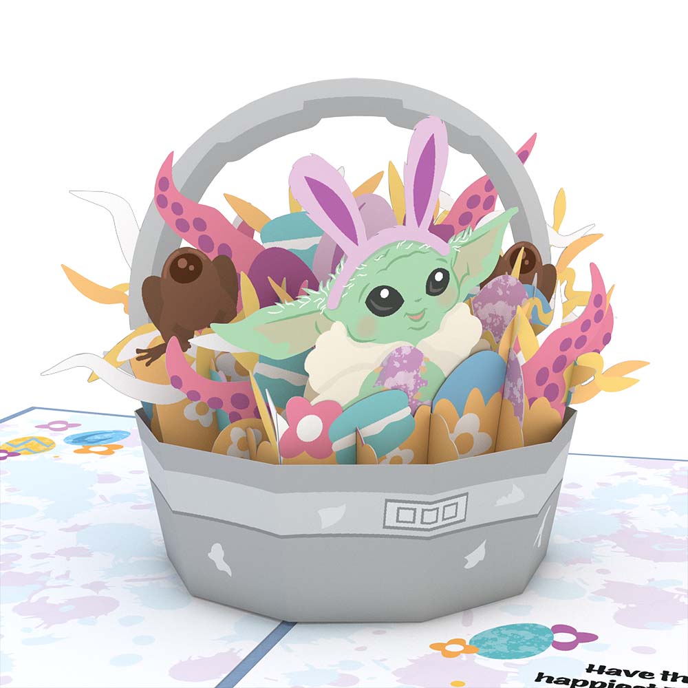 Star Wars? The Mandalorian? Best Easter in the Gal-eggsy Pop-Up Card