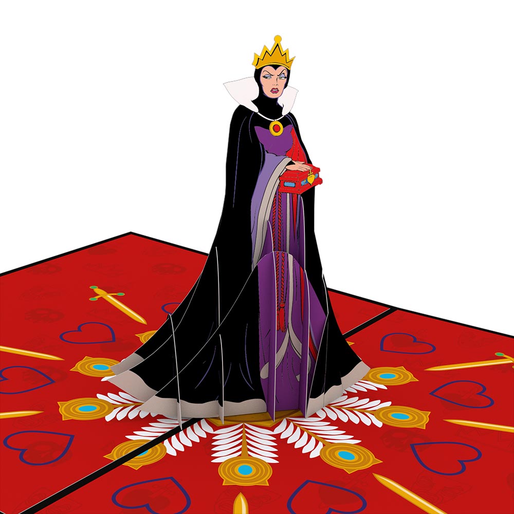 Disney Villains Evil Queen Villaintine Pop-Up Card