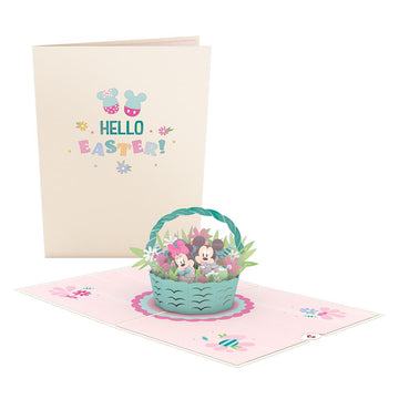 Disney's Mickey & Minnie Hello Easter Pop-Up Card