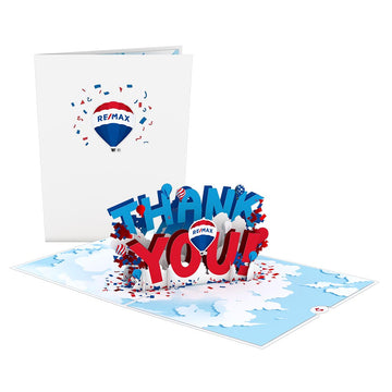 RE/MAX? Thank You Pop-Up Card