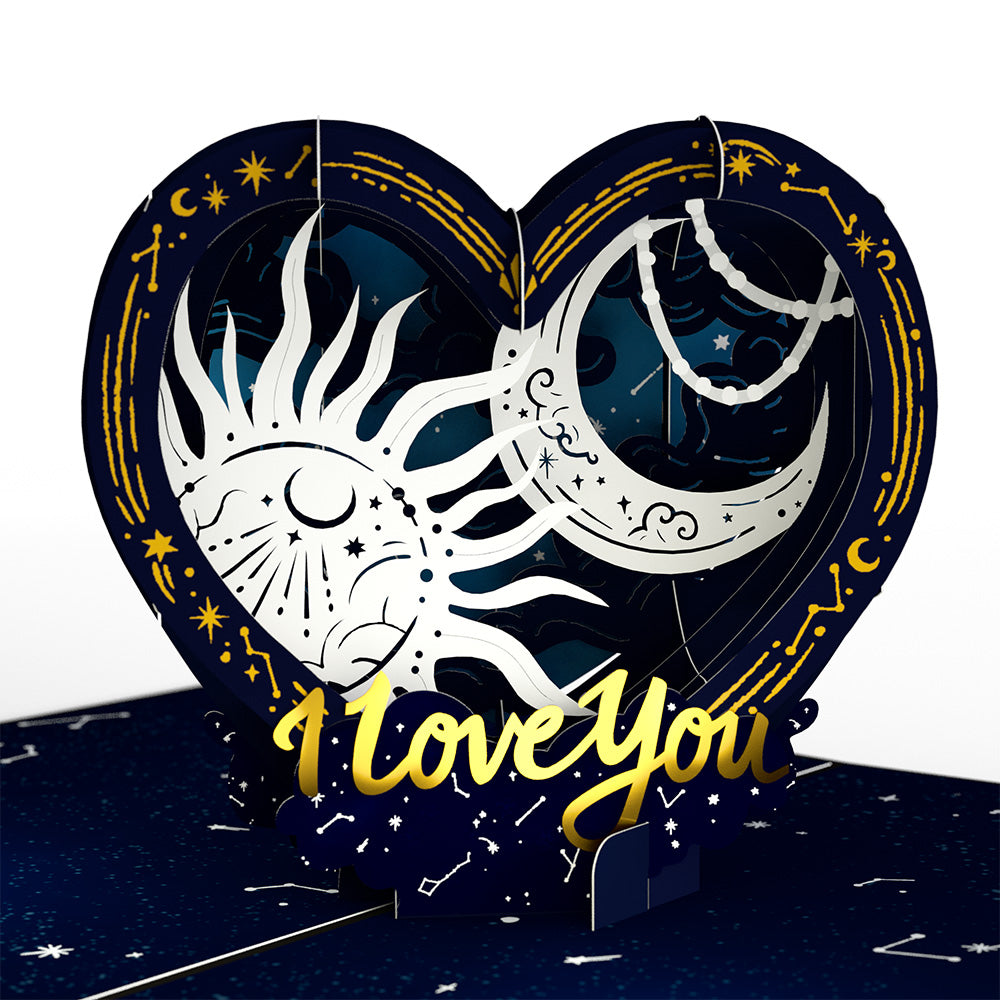 Celestial Love Pop-Up Card