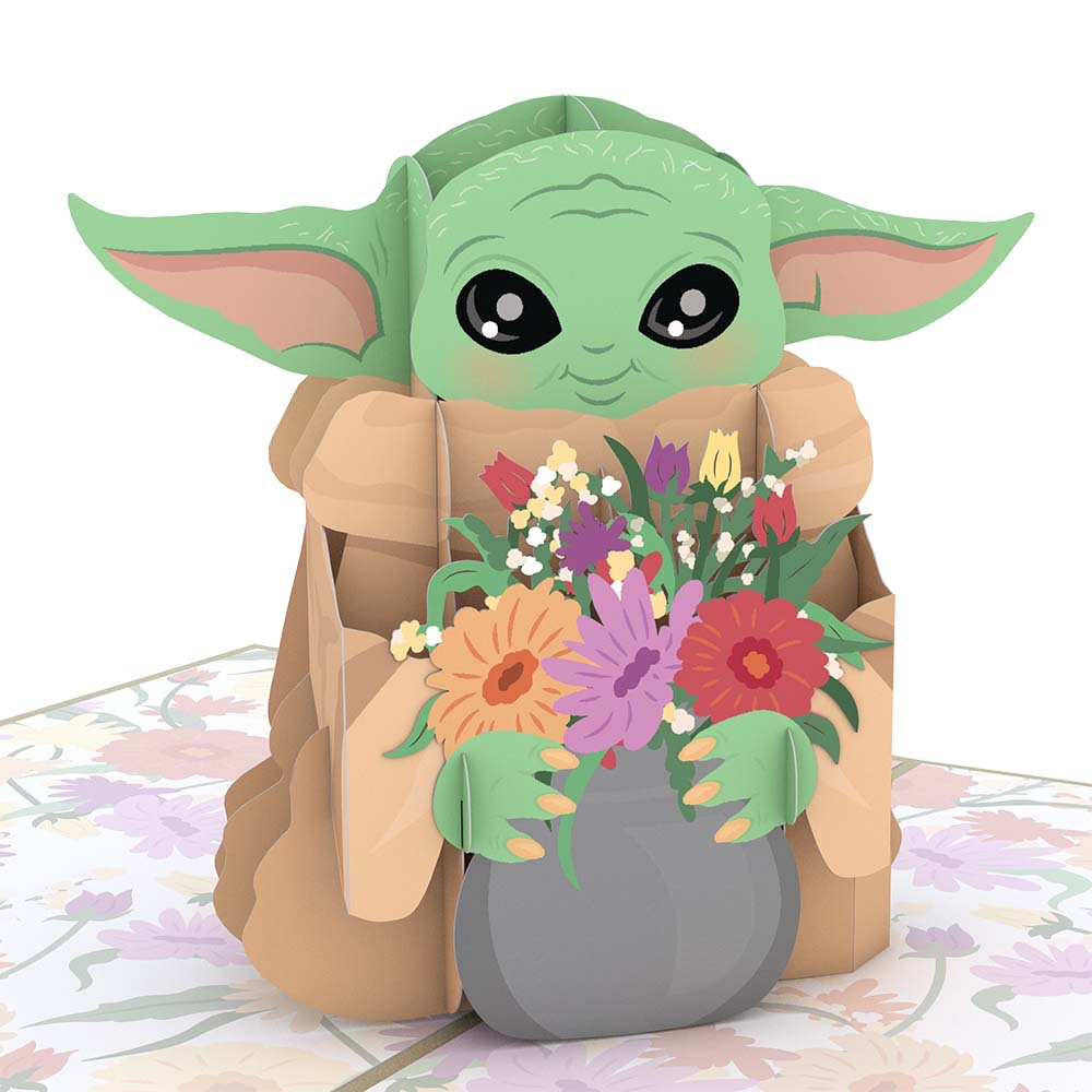 Star Wars? The Mandalorian? Grogu? Mother¡¯s Day Pop-Up Card