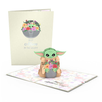 Star Wars? The Mandalorian? Grogu? Mother¡¯s Day Pop-Up Card