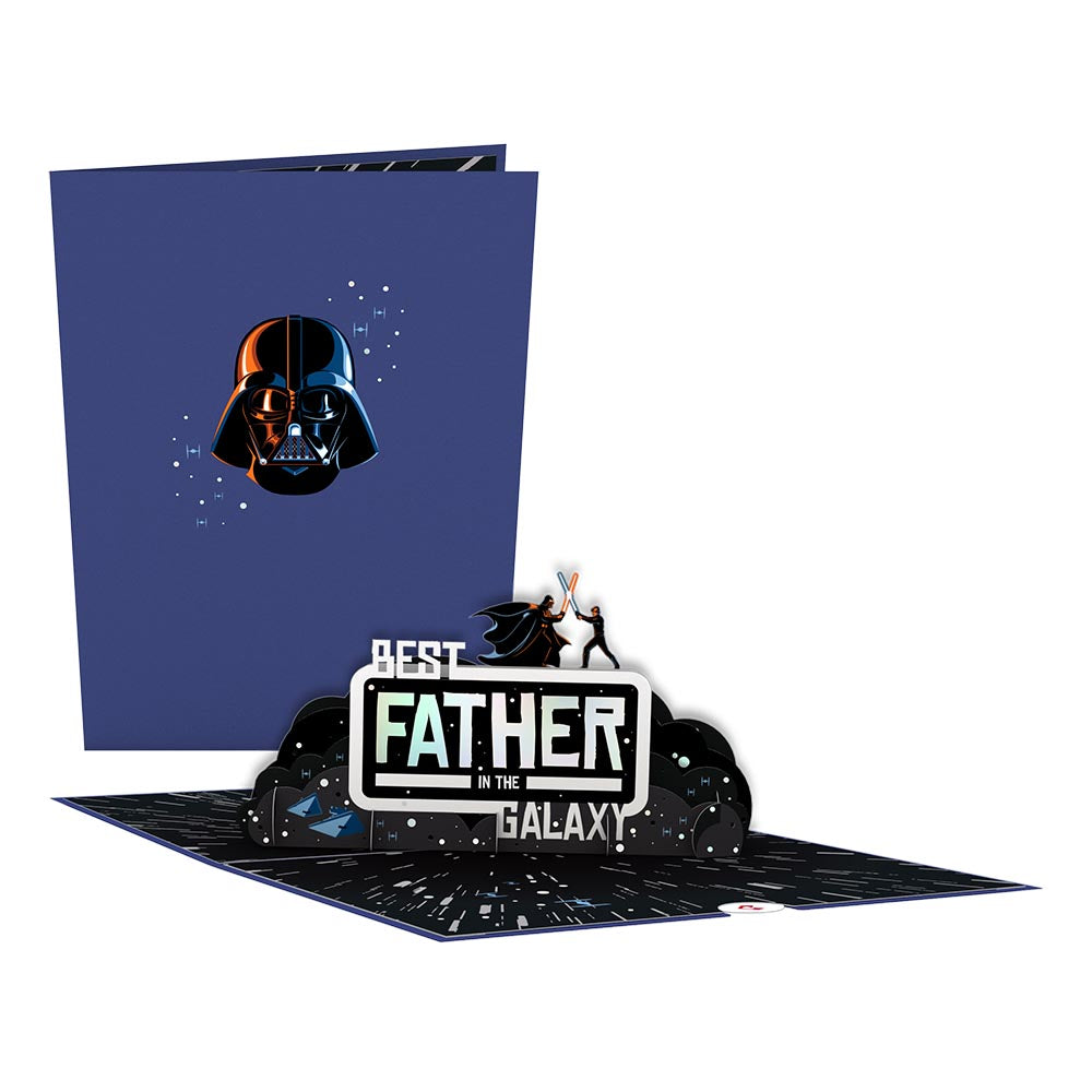 Star Wars? Darth Vader? Best Father Pop-Up Card