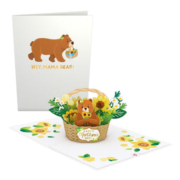 Mama Bear Mother's Day Pop-Up Card