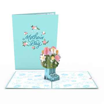 Mother¡¯s Day Gardening Boots Pop-Up Card