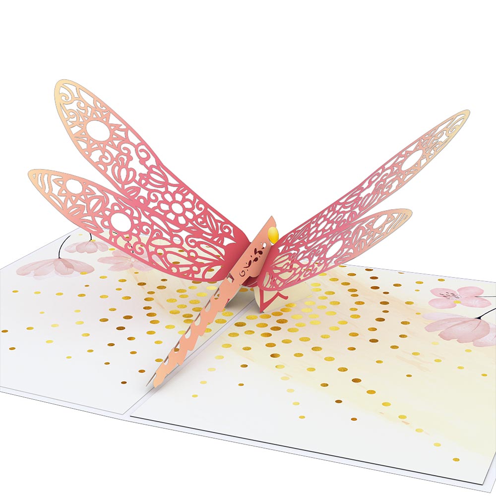Mother¡¯s Day Dragonfly Pop-Up Card