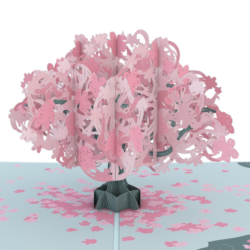 Birthday Cherry Blossom Pop-Up Card