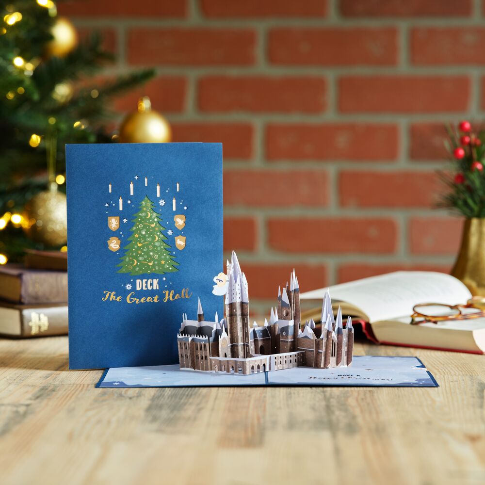 Harry Potter? Christmas at Hogwarts? Pop-Up Card