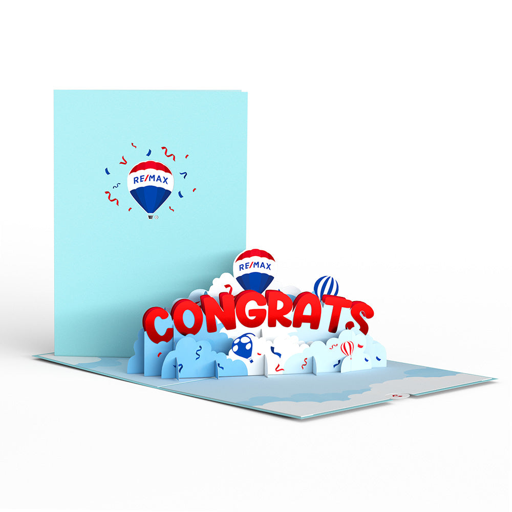 Re/Max? Congrats Pop-Up Card