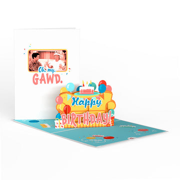 Friends Oh My Gawd Birthday Pop-Up Card