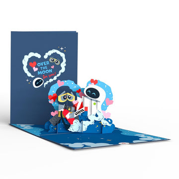 Disney and Pixar's WALL?E Over The Moon For You Pop-Up Card